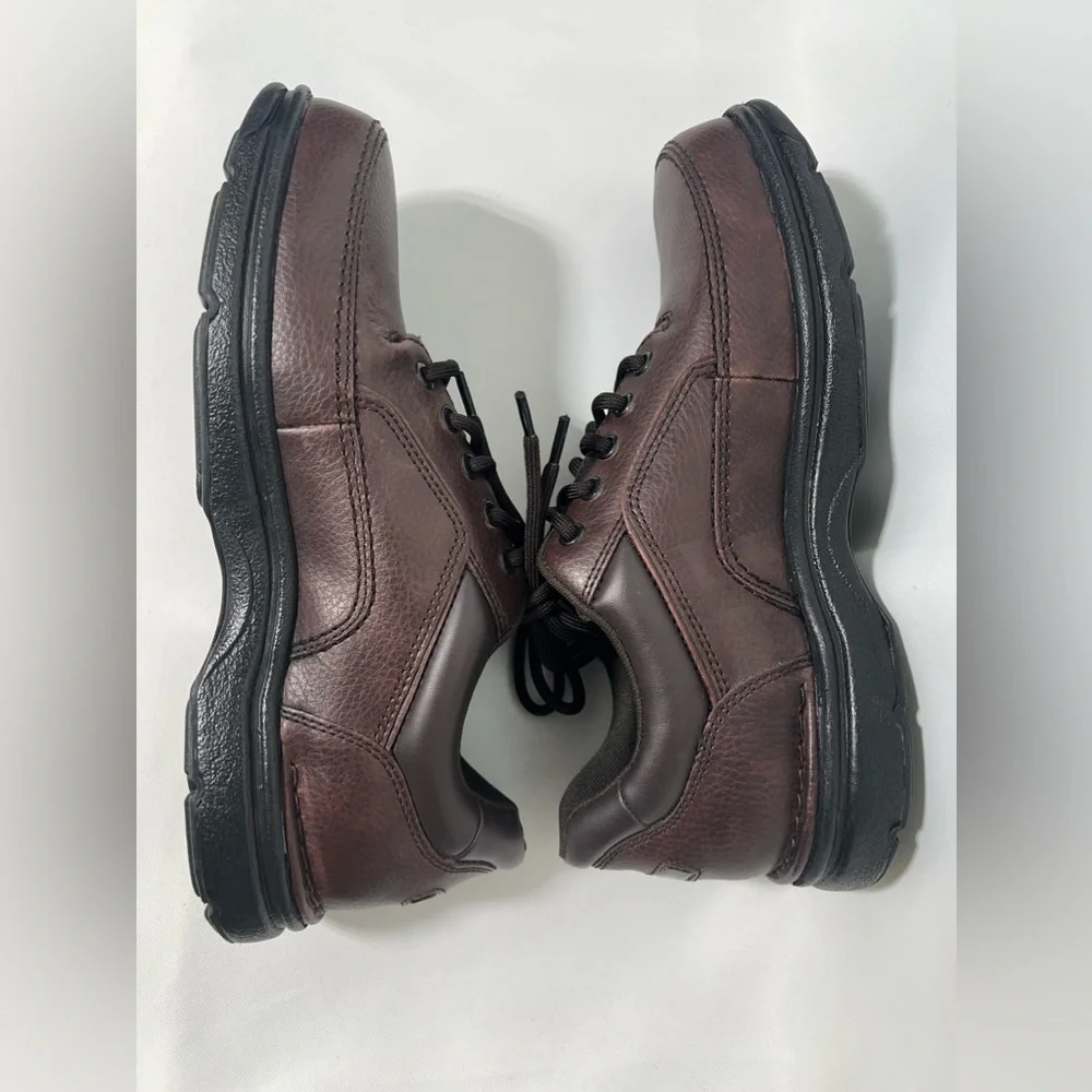 Rockport - Men’s Ridgefield Eureka Lace-Up Brown Shoes Size:8.5 Brand New No Box